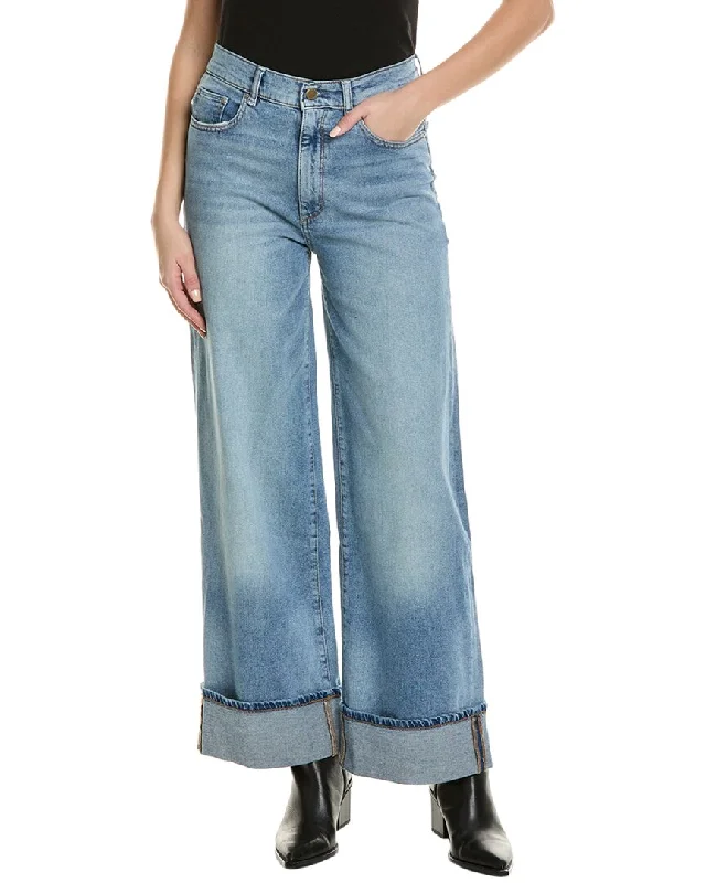 Pleated trousers – Trousers with folds or pleats in the front, often adding volume or texture to the garment.DL1961 Hepburn Ravello Wide Leg Jean