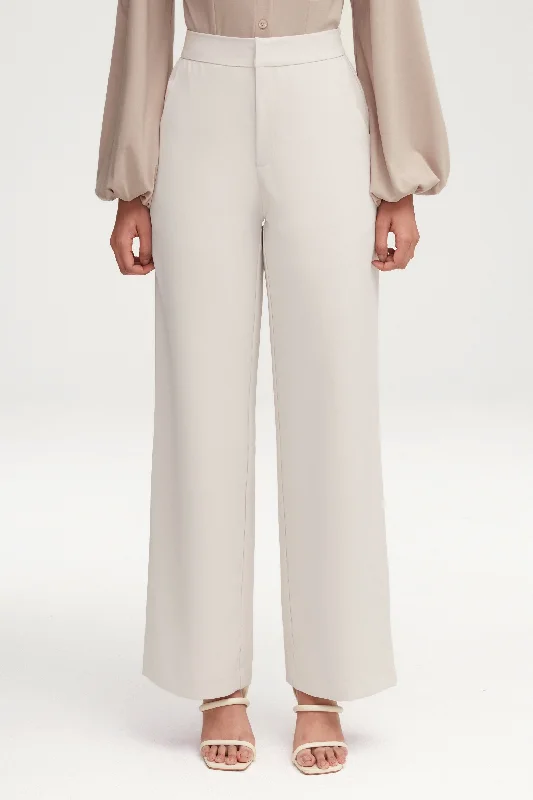 Cropped trousers – Trousers that are shortened to a length above the ankle.Essential Wide Leg Pants - Stone