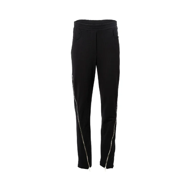 Palazzo trousers – Wide-leg trousers made from light, flowy fabric, often associated with a chic or bohemian look.Oblique Women's Black Pant