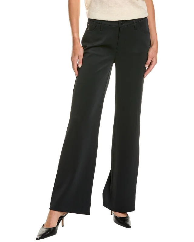 Denim trousers – Made from denim fabric, often resembling jeans but styled as more formal trousers.HUDSON Jeans Rosalie High-Rise Wide Leg Pant