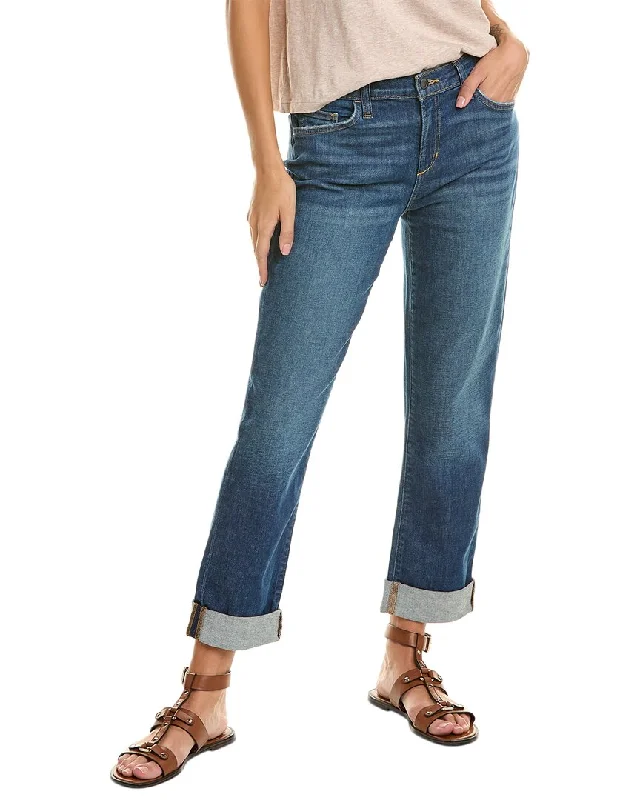 Flared trousers – Trousers with a gradual flare from the knee down, often associated with retro or 1970s fashion.JOE'S Jeans Nettie Straight Crop Jean