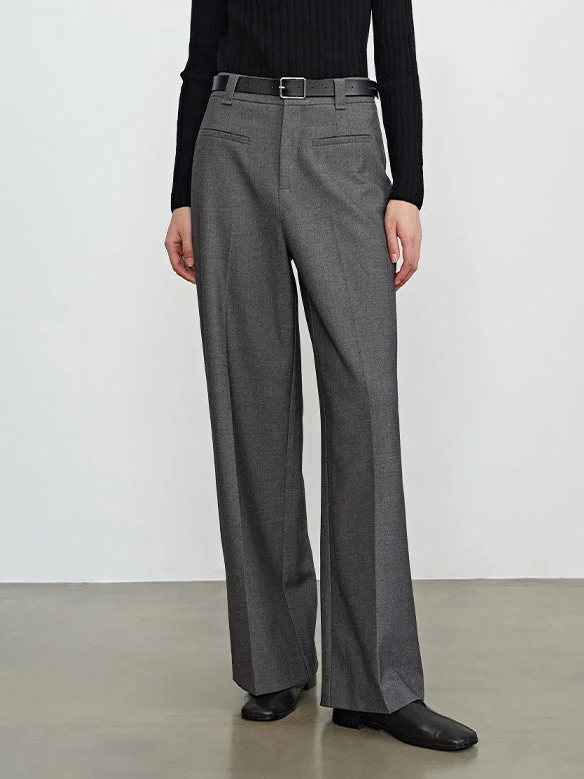 Cargo trousers – Loose-fitting trousers with large pockets on the sides, often made from durable materials.BerryBetty - Minding My Business Wide Leg Dress Pants