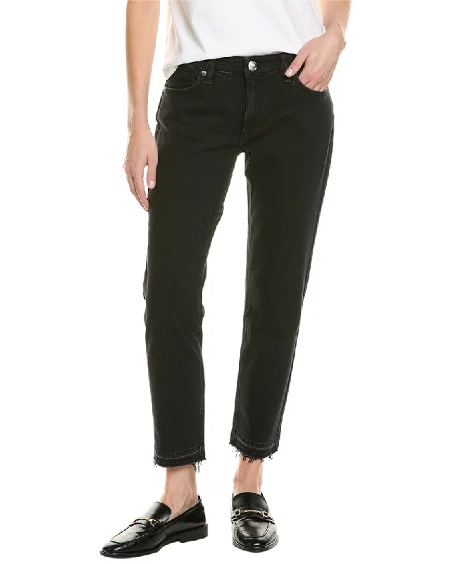 Elastic waist trousers – Trousers with an elasticated waistband for a more comfortable, stretchy fit.rag & bone Dre Daria Low-Rise Slim Boyfriend Jean