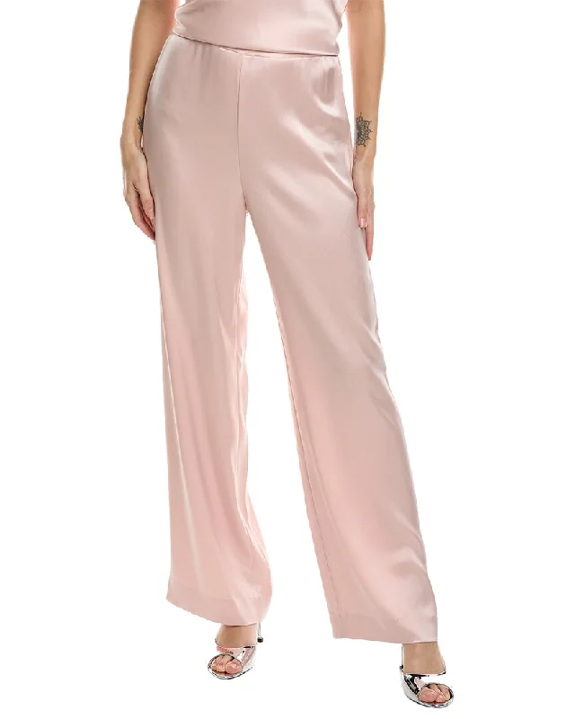 Elastic waist trousers – Trousers with an elasticated waistband for a more comfortable, stretchy fit.St. John Liquid Satin Pant