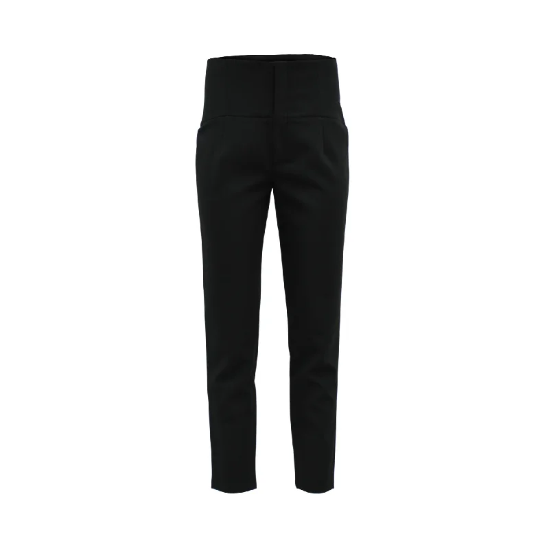 Cargo trousers – Loose-fitting trousers with large pockets on the sides, often made from durable materials.Ice Play Women's Black Trouser