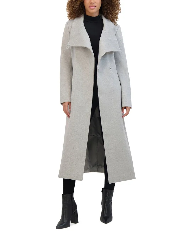 Reversible – Can be worn inside out, two looks in oneKenneth Cole Wool-Blend Coat