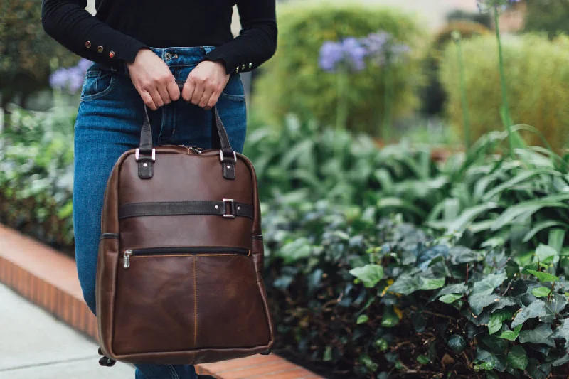 VINTAGE LAPTOP CARRY-ALL/CONVERTIBLE BACKPACK