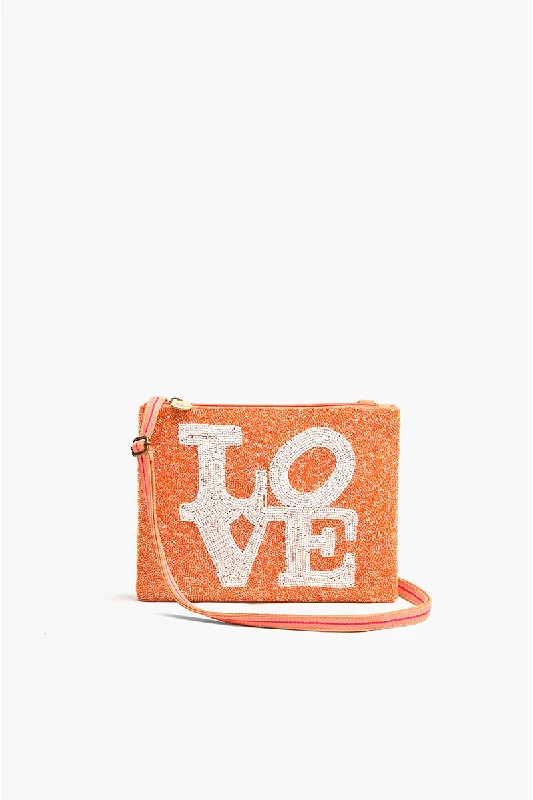 All My Love Top Zip Clutch