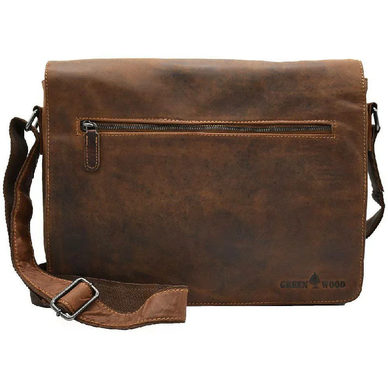 Leather Laptop Bag Berlin - Sandel