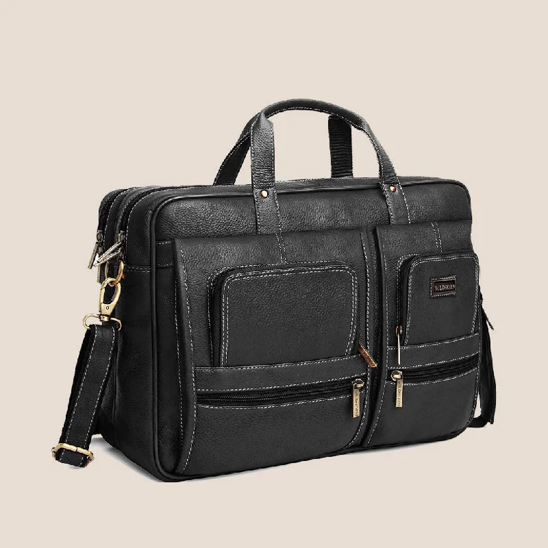 NORTHFOLK Leather Laptop Messenger Bag for Men