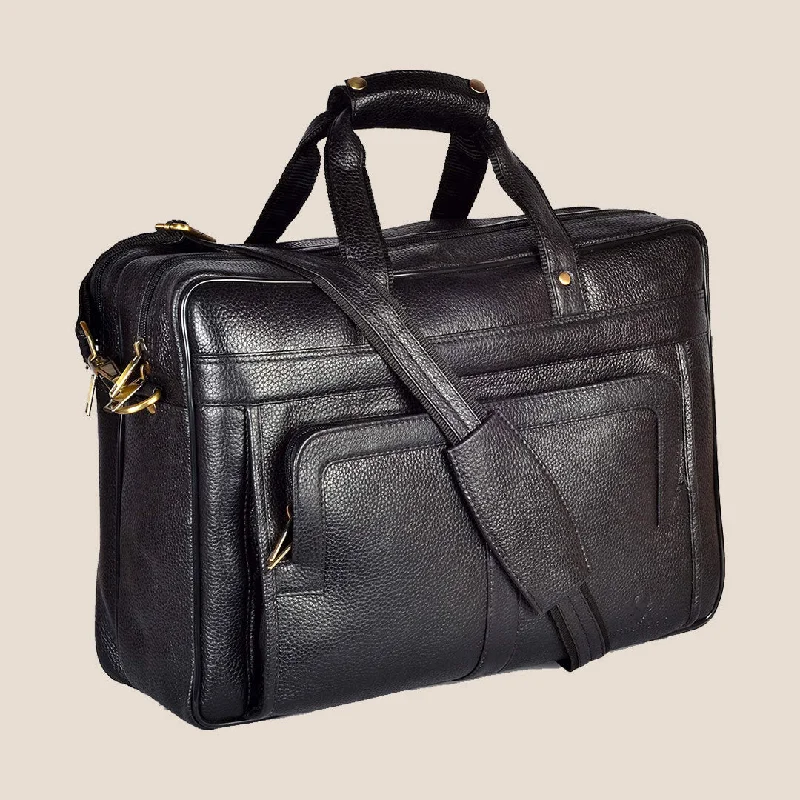 RHODE Leather Laptop Messenger Bag for Men