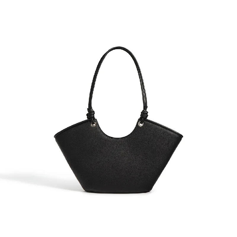 Top Grain Leather Simple Shoulder Tote Bag