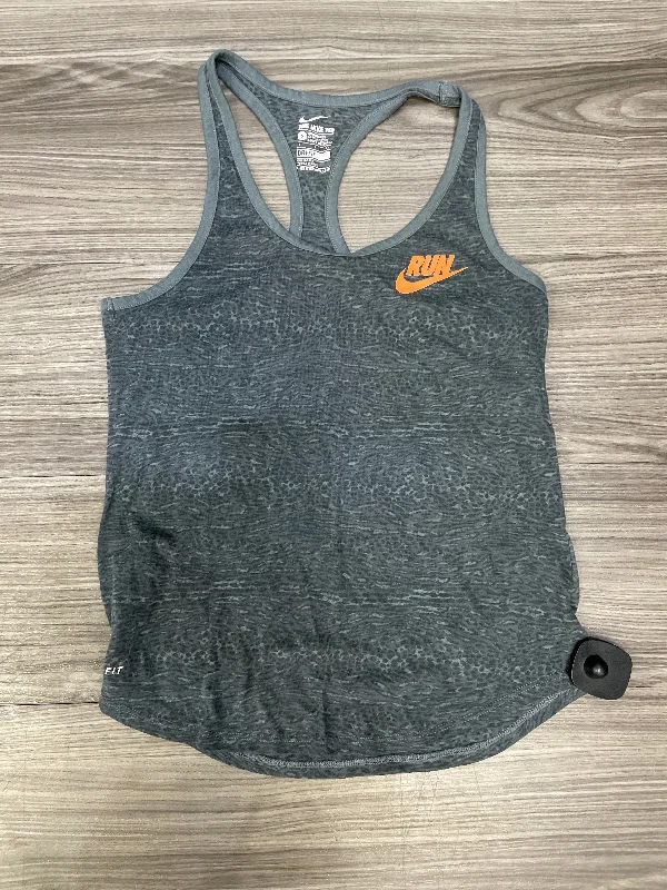 Button-up vest – Vest with buttons or a buttoned front closureAnimal Print Athletic Tank Top Nike, Size S