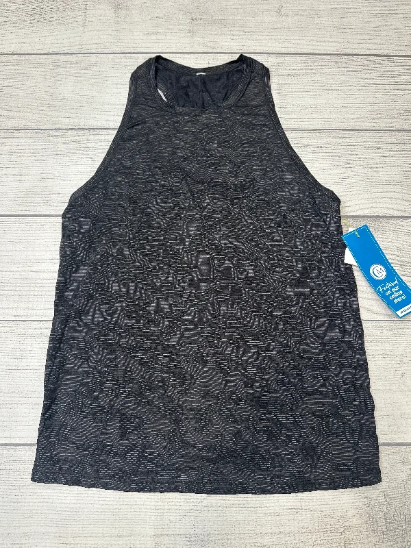 Fleece vest – Soft, warm vest made from fleece materialBlack Athletic Tank Top Lululemon, Size L