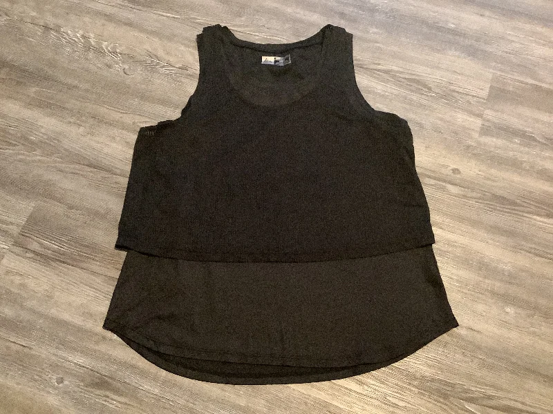 Mesh vest – Light, breathable vest made from mesh fabric, perfect for layering or workoutsBlack Athletic Tank Top Rbx, Size L