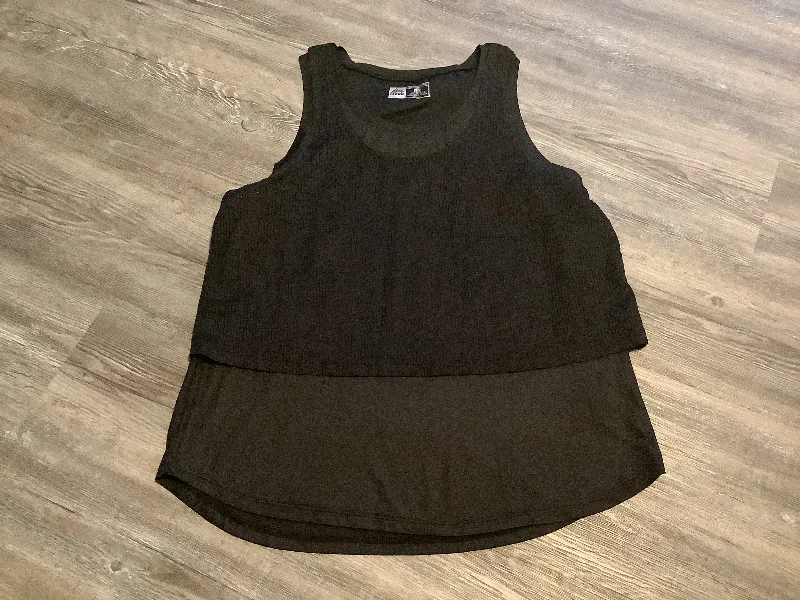 Cropped vest – Shortened length, typically above the waistBlack Athletic Tank Top Rbx, Size L