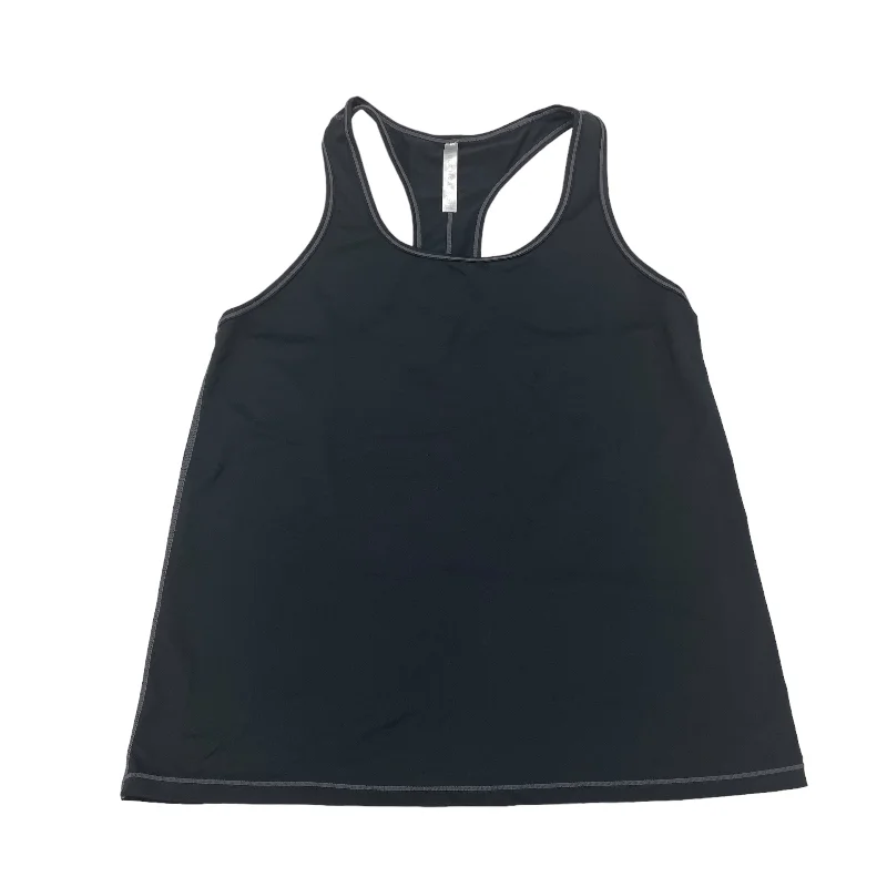 Zip-up vest – Vest that zips up the front, often with a high collarBLACK FABLETICS ATHLETIC TANK TOP, Size M