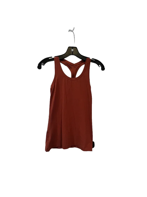 Belted vest – Vest with an attached belt to cinch at the waistCopper Athletic Tank Top Lululemon, Size S