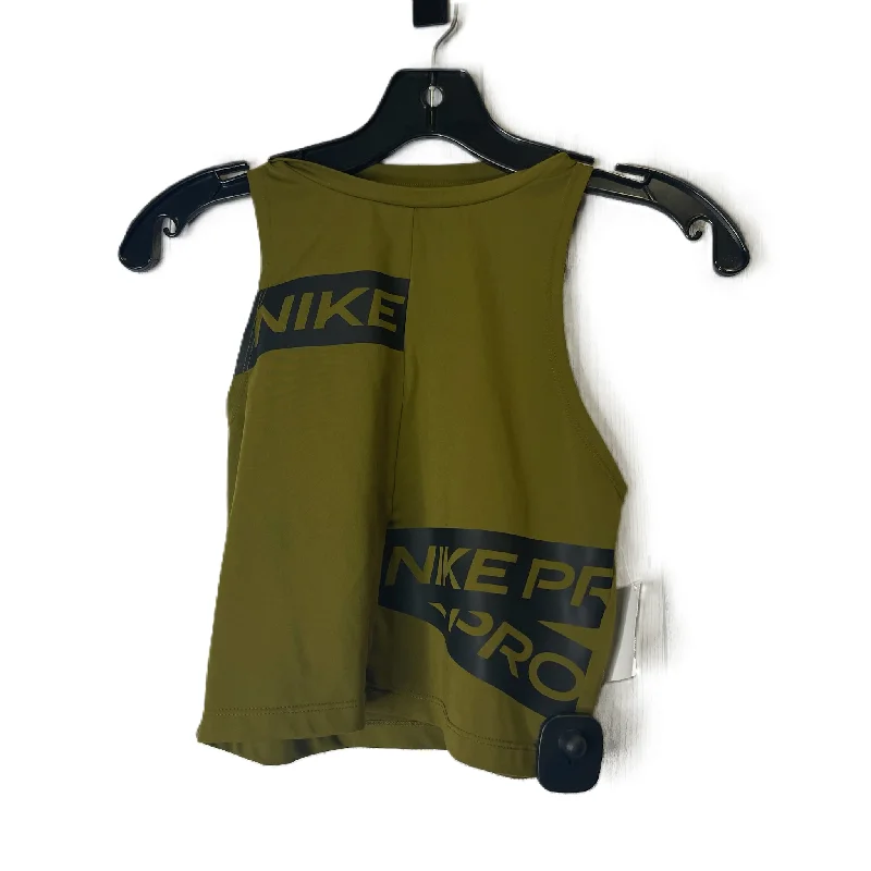 Blazer vest – Tailored vest with a formal, structured fitGreen Athletic Tank Top By Nike Apparel, Size: M