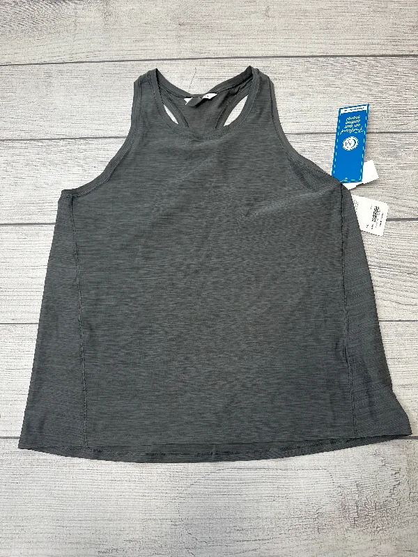 Long vest – Extended length vest, often reaching mid-thigh or kneeGrey Athletic Tank Top Athleta, Size L