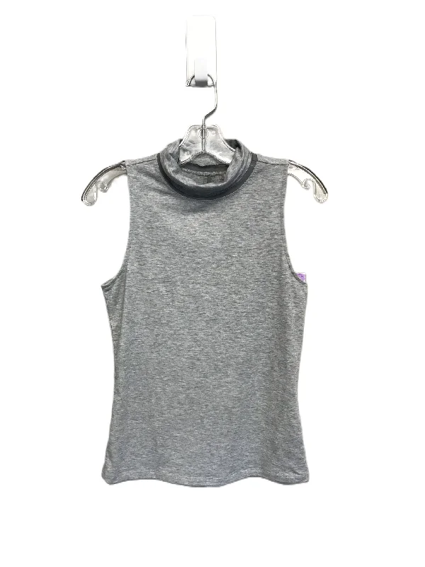 Hooded vest – Vest with an attached hood for extra warmth and styleGrey Athletic Tank Top By Athleta, Size: Xxs