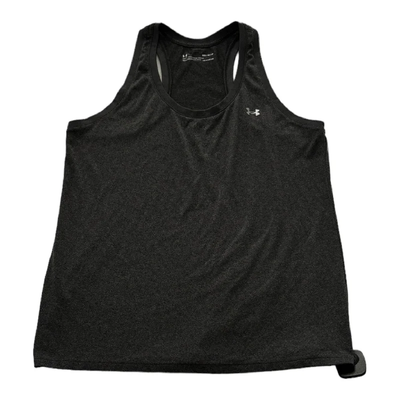 Long vest – Extended length vest, often reaching mid-thigh or kneeGrey Athletic Tank Top Under Armour, Size M