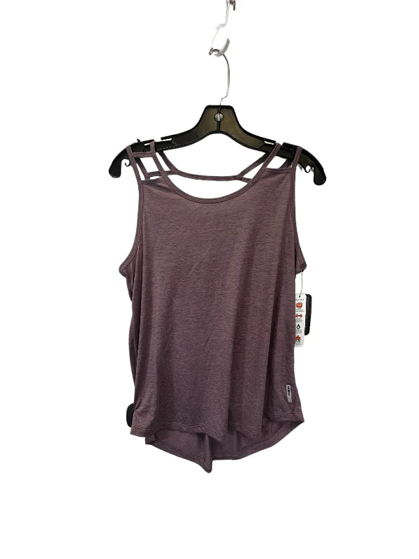 Athletic vest – Sporty, performance-focused vest, often made of breathable or moisture-wicking fabricMauve Athletic Tank Top Rbx, Size M