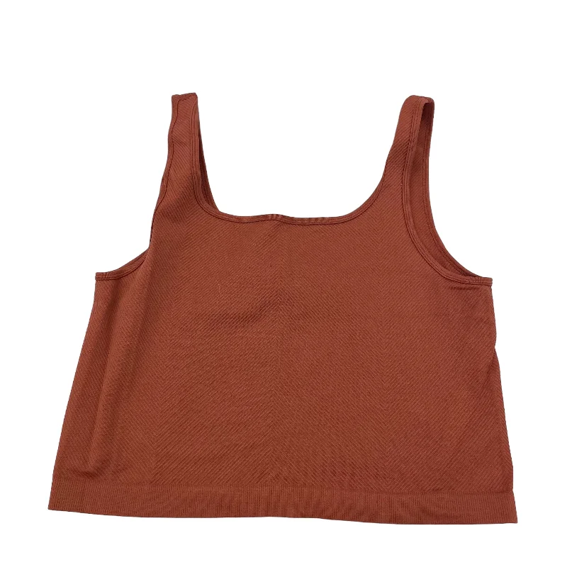 Mesh vest – Light, breathable vest made from mesh fabric, perfect for layering or workoutsORANGE MAURICES ATHLETIC TANK TOP, Size L