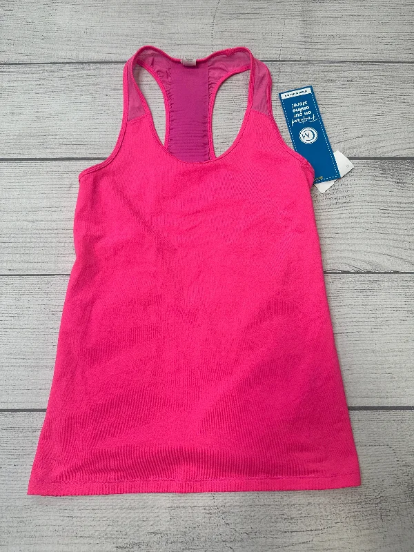 Athletic vest – Sporty, performance-focused vest, often made of breathable or moisture-wicking fabricPink Athletic Tank Top Athleta, Size Xs