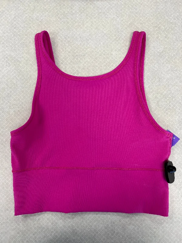 Fleece vest – Soft, warm vest made from fleece materialPink Athletic Tank Top Lululemon, Size 8