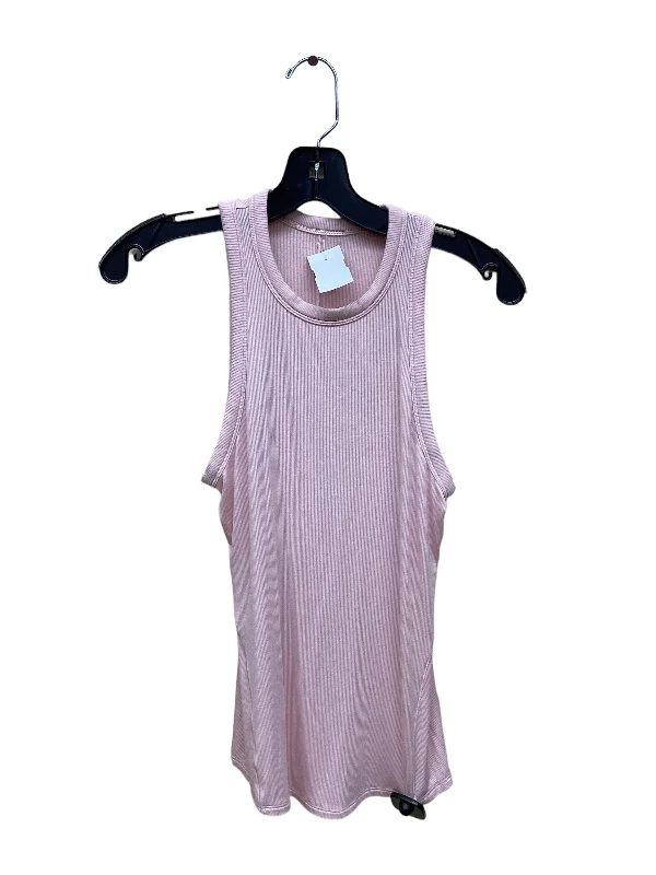 Hippie-style vest – Bohemian-inspired vest, often with fringe or ethnic patternsPink Athletic Tank Top Lululemon, Size M