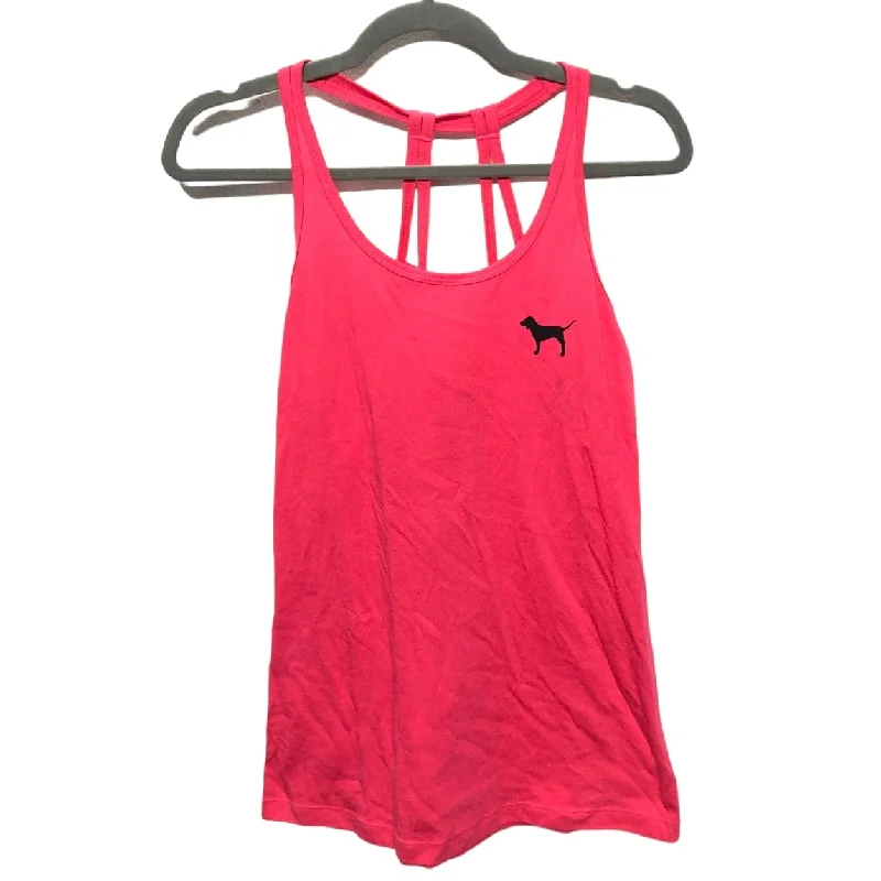 Cropped vest – Shortened length, typically above the waistPink Athletic Tank Top Pink, Size Xs