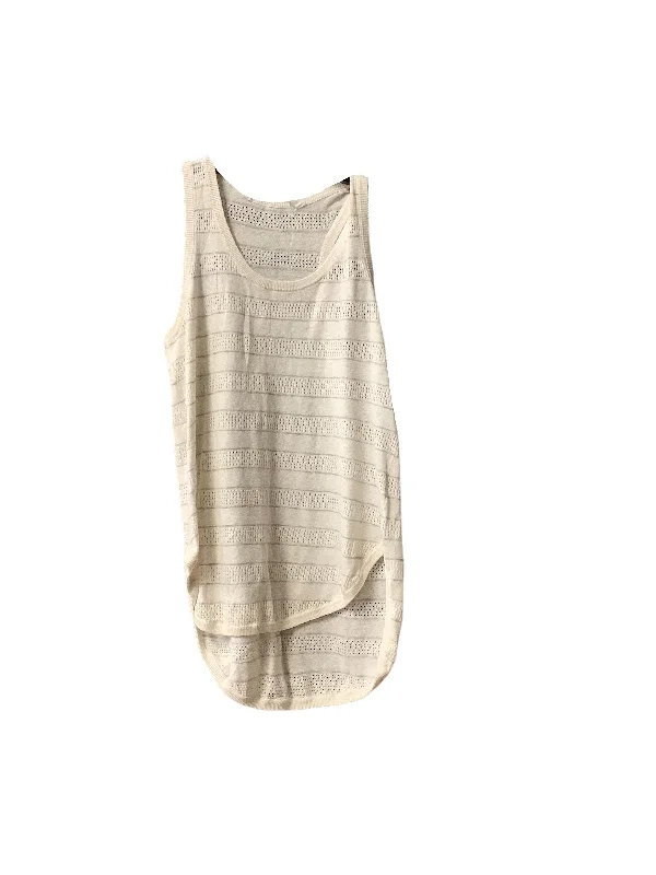 Down vest – Filled with down feathers for insulationWhite Athletic Tank Top Athleta, Size S