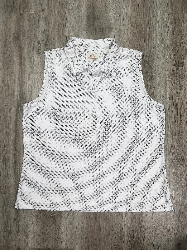 Cropped vest – Shortened length, typically above the waistWhite Athletic Tank Top EP Pro, Size Xl