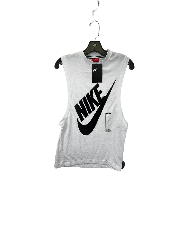 Utility vest – Practical vest with multiple pockets, often made of durable fabricWhite Athletic Tank Top Nike, Size S