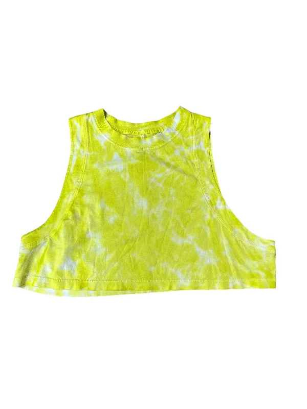 Padded vest – Thickly insulated vest for warmthYellow Athletic Tank Top Lululemon, Size 8