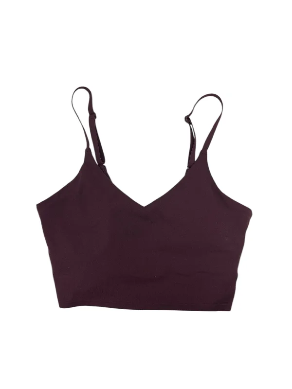 Padded sports bra – Sports bra with soft, removable padding for extra comfort and shape.Athletic Bra By Athleta In Purple, Size: Xs