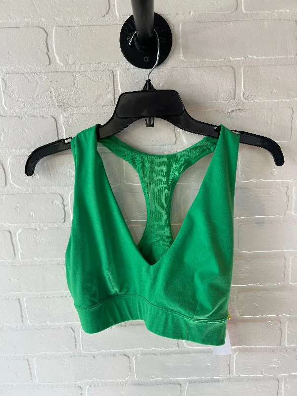 Seamless sports bra – Sports bra made without seams for a smooth, chafe-free fit.Athletic Bra By J. Crew In Green, Size: L