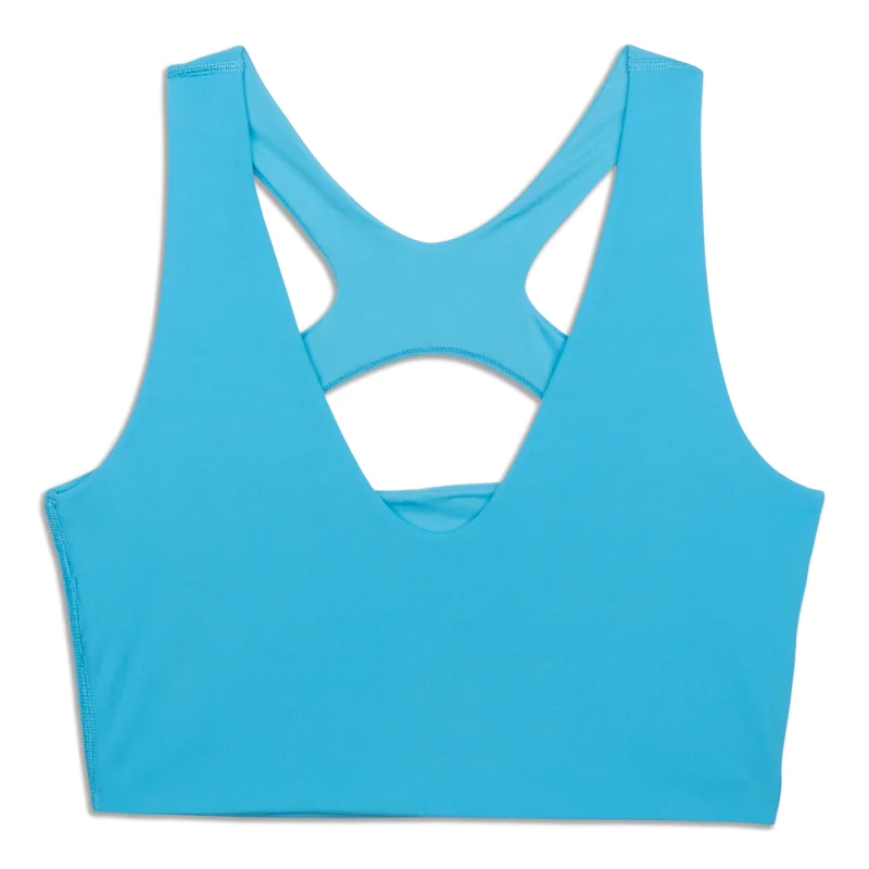 Padded sports bra – Sports bra with soft, removable padding for extra comfort and shape.Bend This Scoop and Cross Bra - Resale