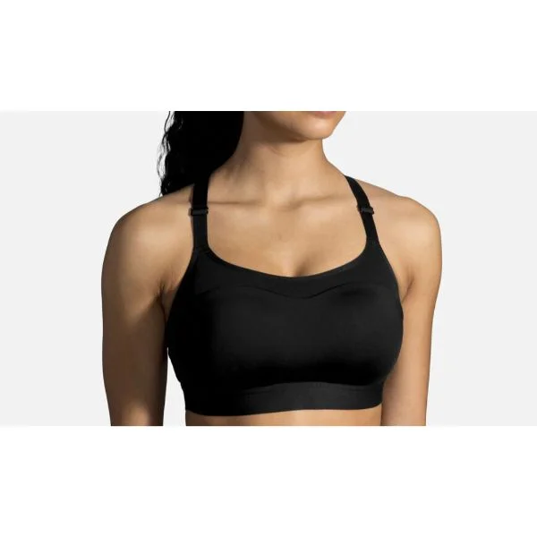 Adjustable straps sports bra – Sports bra with straps that can be adjusted for a personalized fit and comfort.BROOKS - Dare Racerback Run Bra