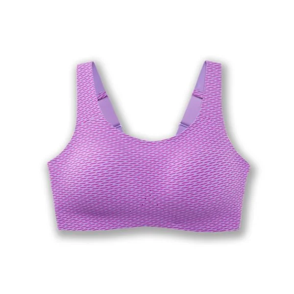 Sports bra with removable padding – Sports bra with padding that can be removed or adjusted for customized support and shape.BROOKS - Dare Scoopback Run Bra