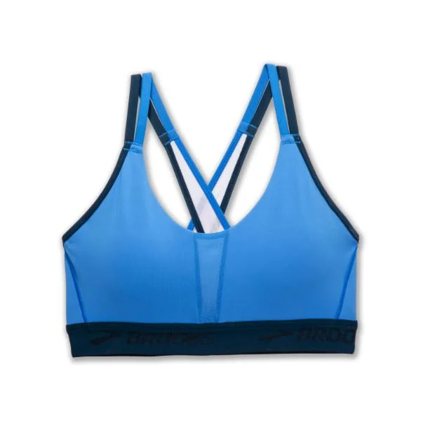 Wireless sports bra – Sports bra without underwire, offering more comfort and flexibility for a wide range of activities.BROOKS - Women's Drive Plunge Run Bra 2.0