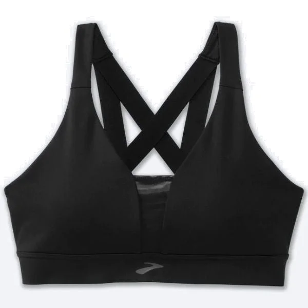 Low-impact sports bra – Ideal for low-intensity activities such as yoga or walking, providing light support.BROOKS - Women's Drive Plunge Run Bra