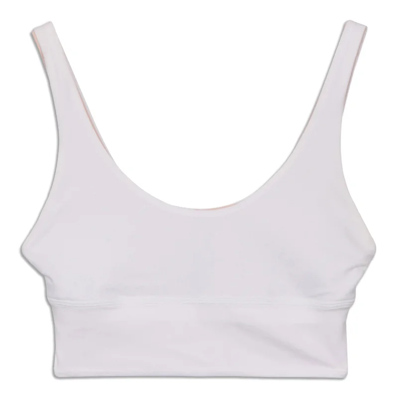 Maternity sports bra – Sports bra designed for pregnant women, offering extra support and flexibility for changing bodies.Like A Cloud Longline Bra - Resale