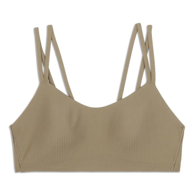 Seamless sports bra – Sports bra made without seams for a smooth, chafe-free fit.Like A Cloud Ribbed Bra - Resale