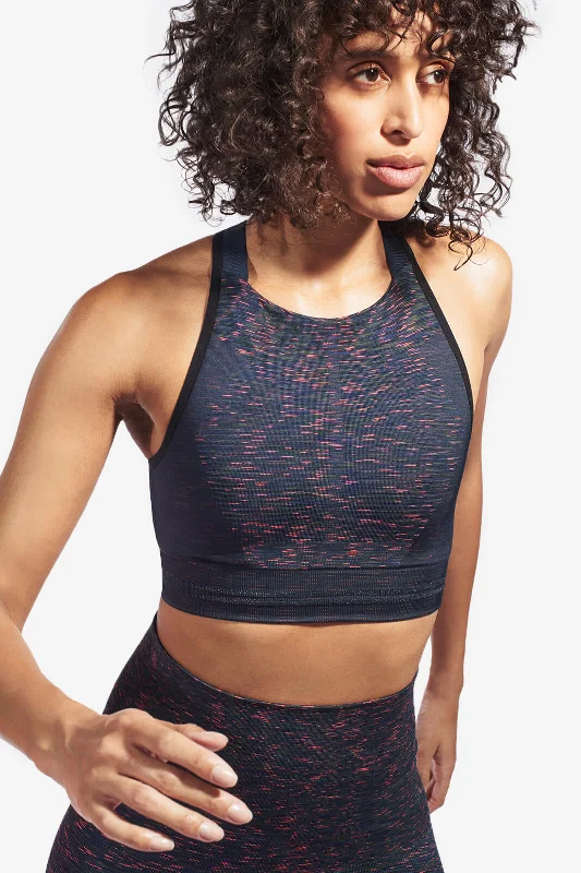 High-impact sports bra – Designed for high-intensity workouts or activities, providing maximum support.Techtonic Sports Bra - Sd Fluro