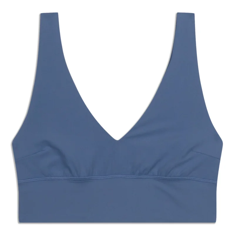 Underwired sports bra – Sports bra with underwire for added support and structure.lululemon Align™ V-Neck Bra - Resale