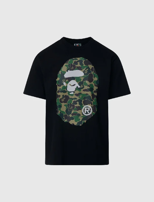 Faded – Pre-washed or faded look for a vintage vibeBIG APE HEAD TEE