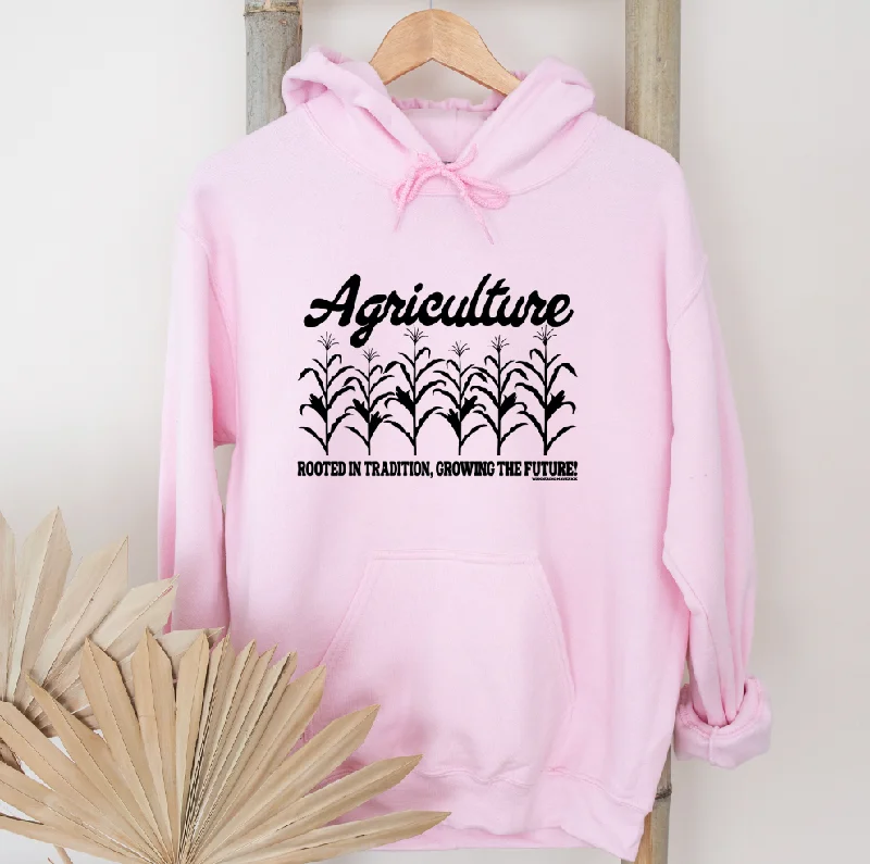 Hoodie dress – Hoodie that is long enough to be worn as a dressAgriculture Rooted In Traditions Crops Hoodie (S-3XL) Unisex - Multiple Colors!