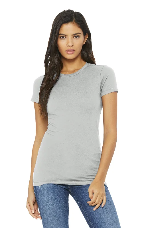 Pima cotton – Soft, high-quality cotton for a luxurious feelBella + Canvas Womens The Favorite Short Sleeve Crewneck T-Shirt - Silver Grey